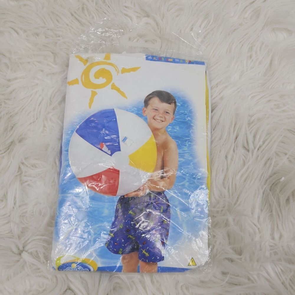 Intex The Wet Set 20” Inflatable Beach Ball 2001 Vintage